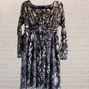 𝅺inc international concepts boho pattern dress size medium